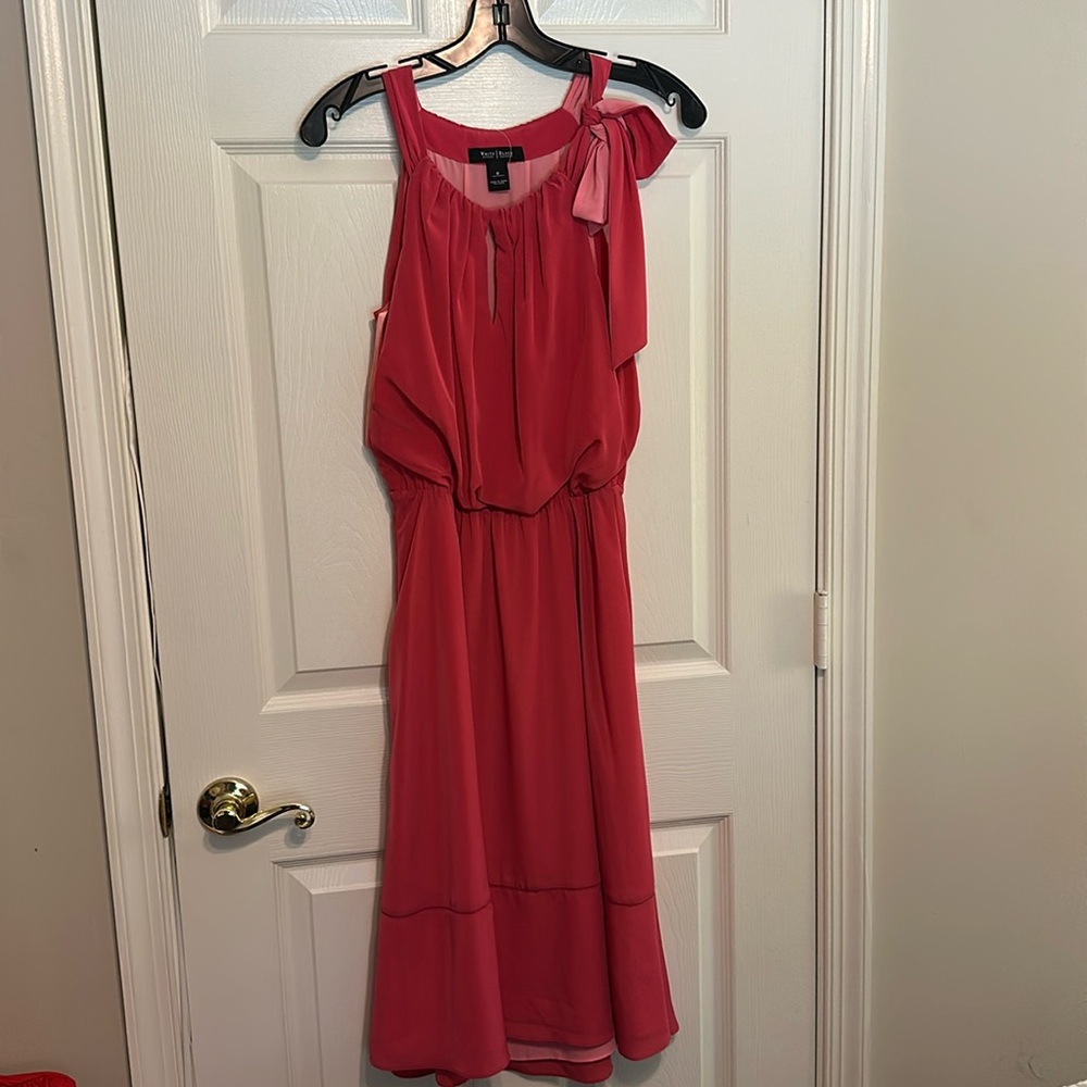 Rose colored, size 0, midi dress